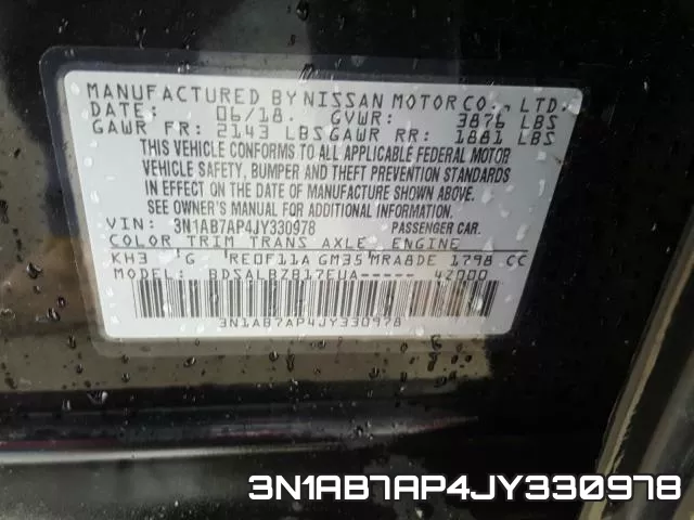3N1AB7AP4JY330978 фото 2
