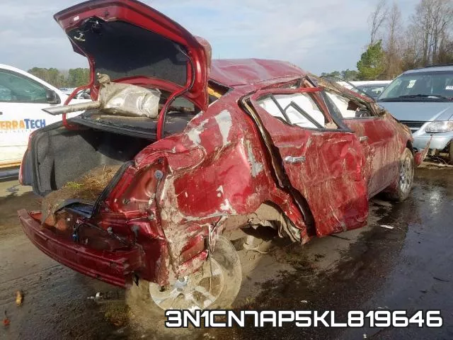 3N1CN7AP5KL819646 фото 5