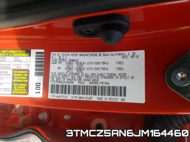 3TMCZ5AN6JM164460 фото 2