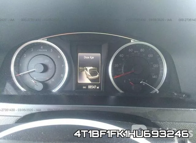 4T1BF1FK1HU693246 фото 8