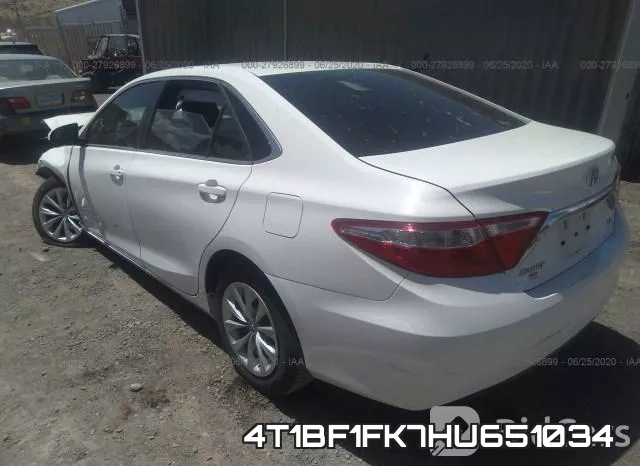 4T1BF1FK7HU651034 фото 4