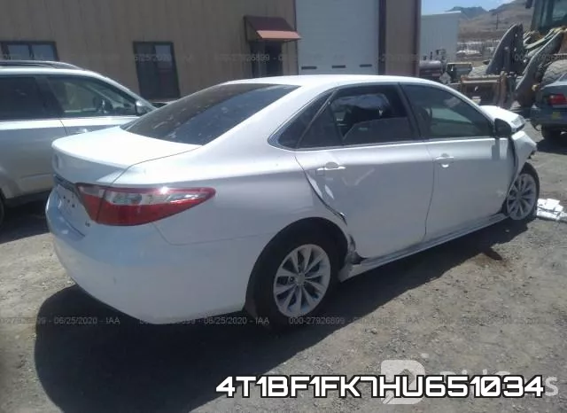 4T1BF1FK7HU651034 фото 5