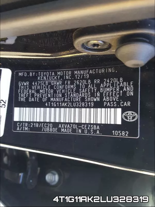 4T1G11AK2LU328319 фото 2