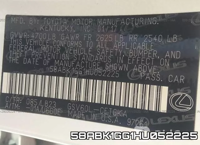 58ABK1GG1HU052225 фото 10