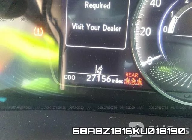 58ABZ1B16KU018190 фото 8