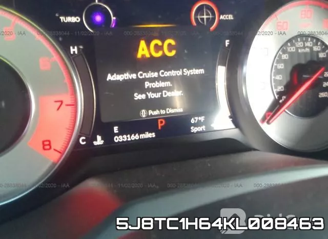 5J8TC1H64KL008463 фото 8
