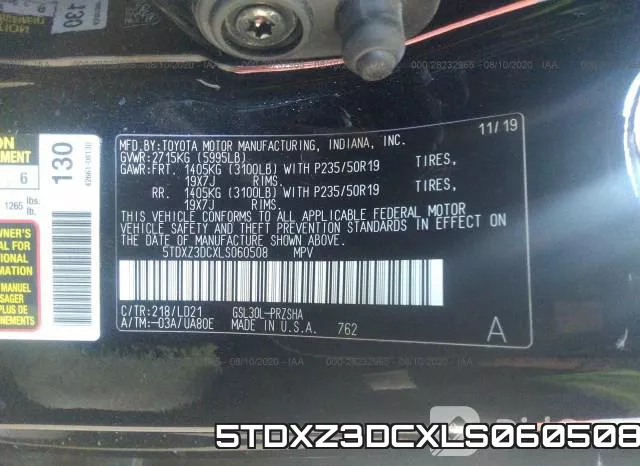 5TDXZ3DCXLS060508 фото 9