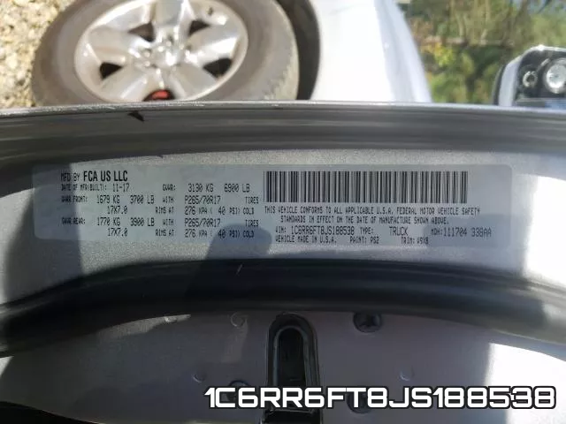1C6RR6FT8JS188538 фото 2