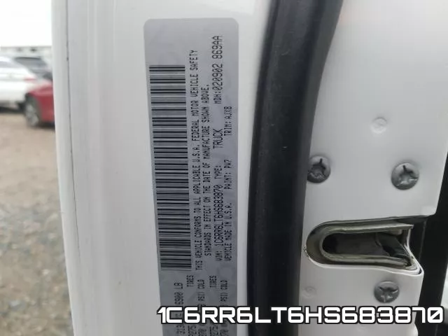 1C6RR6LT6HS683870 фото 2