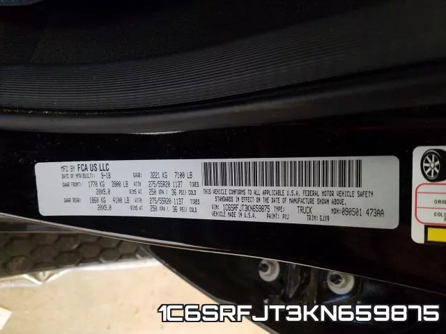 1C6SRFJT3KN659875 фото 2