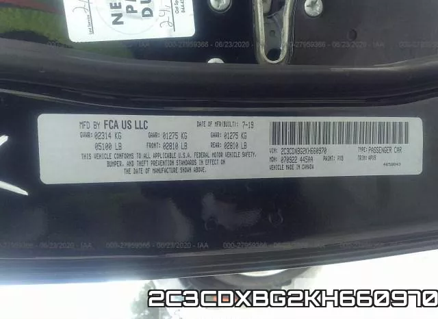 2C3CDXBG2KH660970 фото 10
