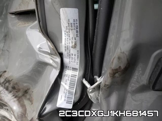 2C3CDXGJ1KH681457 фото 2