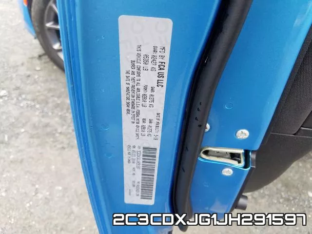 2C3CDXJG1JH291597 фото 2
