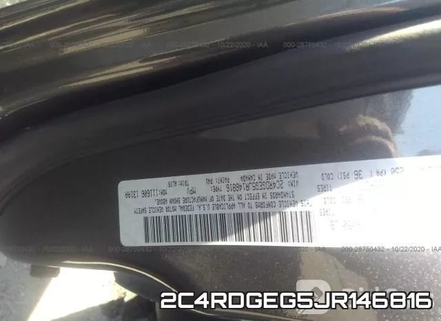2C4RDGEG5JR146816 фото 10