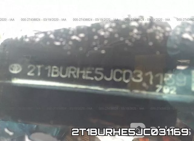 2T1BURHE5JC031169 фото 9