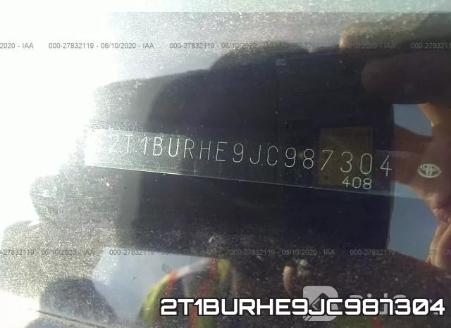 2T1BURHE9JC987304 фото 10
