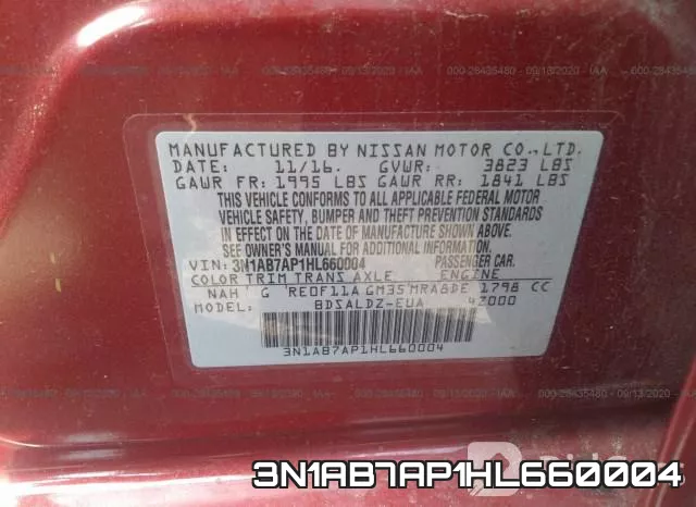 3N1AB7AP1HL660004 фото 10