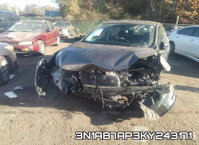 3N1AB7AP3KY243171 фото 7
