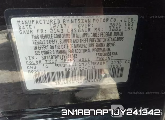 3N1AB7AP7JY241342 фото 10