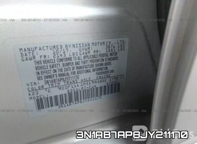 3N1AB7AP8JY211170 фото 9