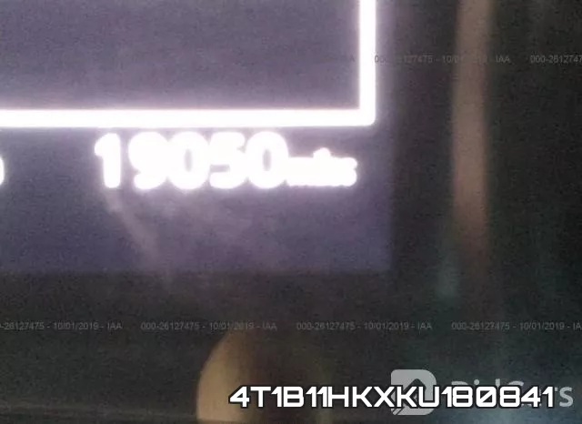 4T1B11HKXKU180841 фото 8