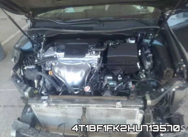 4T1BF1FK2HU713570 фото 2
