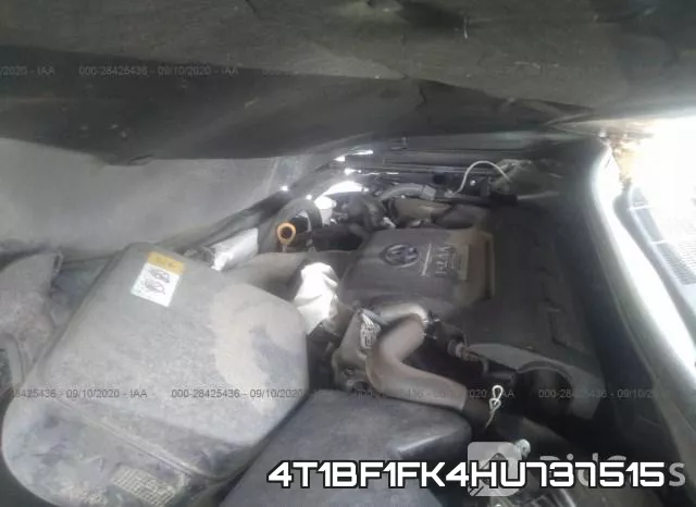 4T1BF1FK4HU737515 фото 2