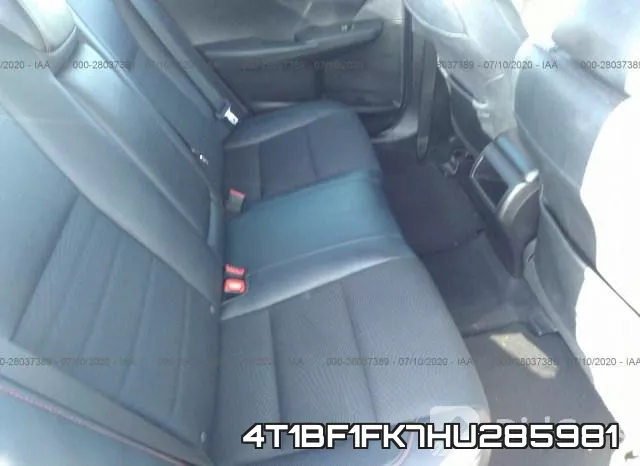 4T1BF1FK7HU285981 фото 9