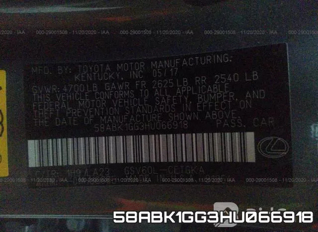 58ABK1GG3HU066918 фото 10