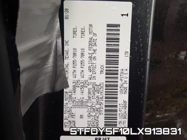 5TFDY5F10LX913831 фото 2