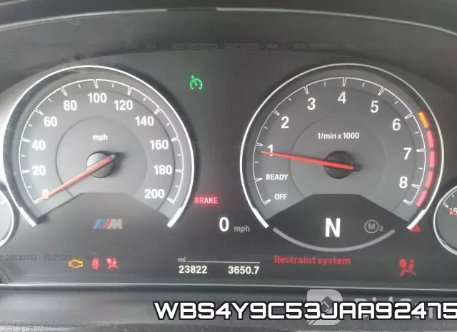 WBS4Y9C53JAA92475 фото 8