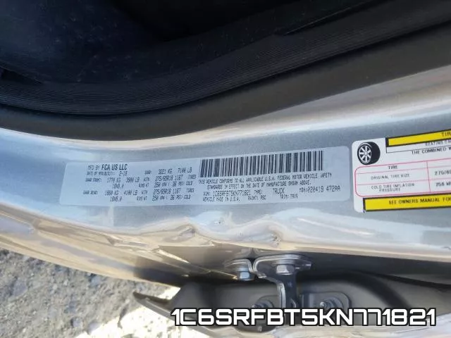 1C6SRFBT5KN771821 фото 2