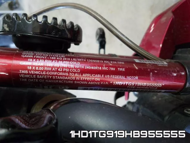 1HD1TG919HB955555 фото 2