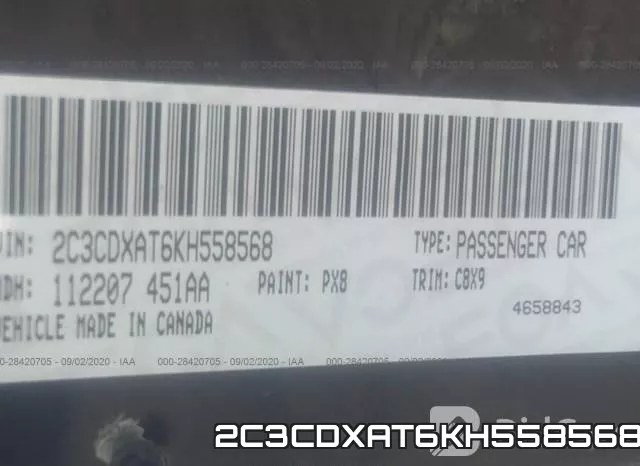 2C3CDXAT6KH558568 фото 10