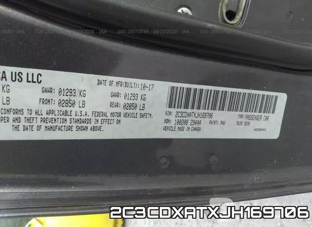 2C3CDXATXJH169706 фото 10