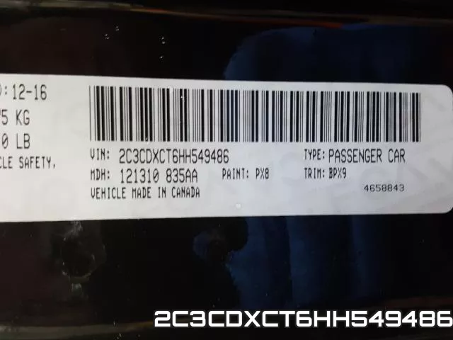 2C3CDXCT6HH549486 фото 2