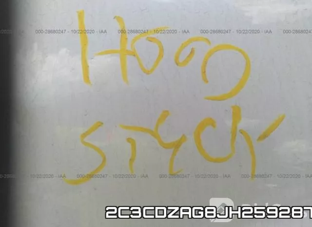 2C3CDZAG8JH259287 фото 2