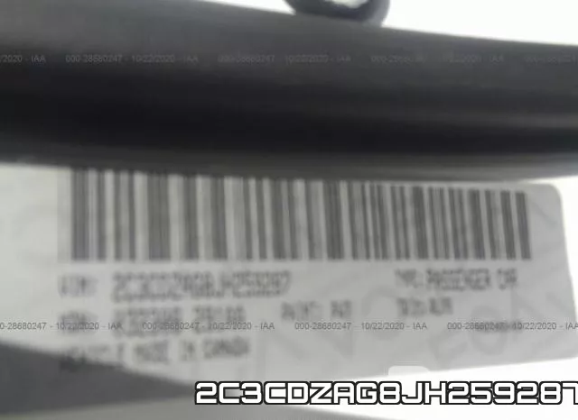 2C3CDZAG8JH259287 фото 10