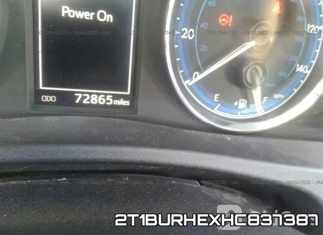 2T1BURHEXHC837387 фото 8