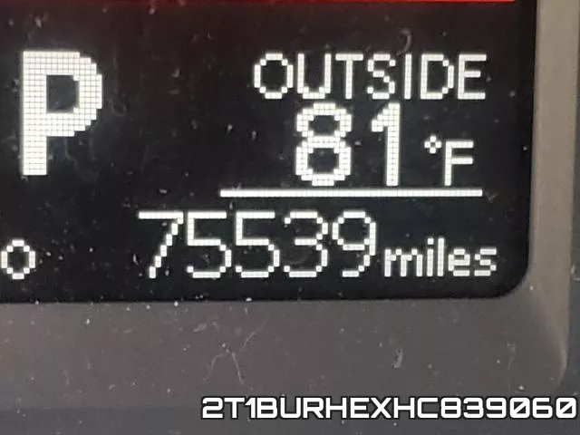 2T1BURHEXHC839060 фото 9