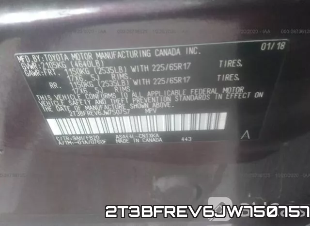 2T3BFREV6JW750757 фото 9