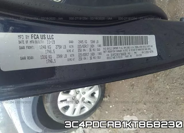 3C4PDCAB1KT868230 фото 10