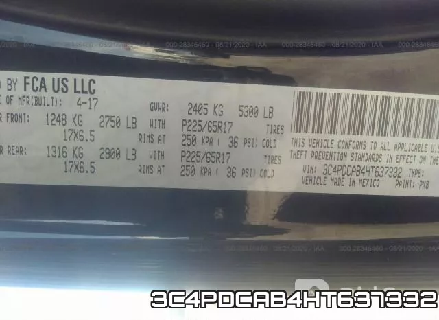 3C4PDCAB4HT637332 фото 10