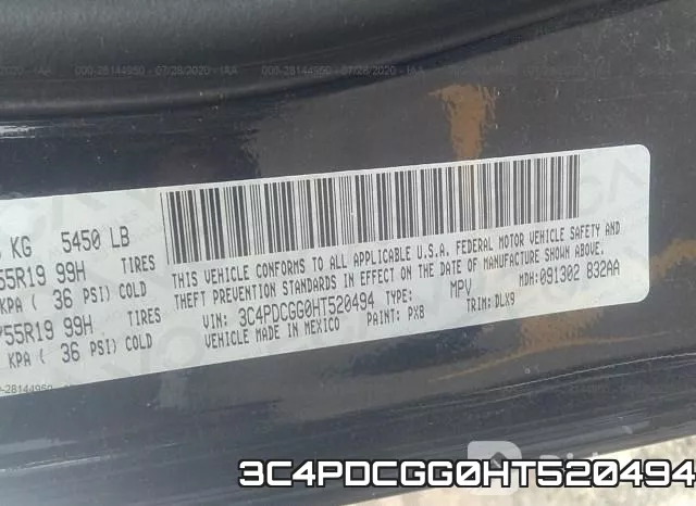 3C4PDCGG0HT520494 фото 10