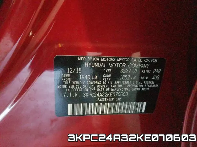 3KPC24A32KE070603 фото 2
