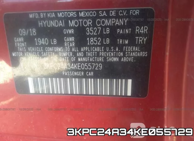 3KPC24A34KE055729 фото 10