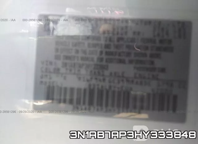 3N1AB7AP3HY333848 фото 10