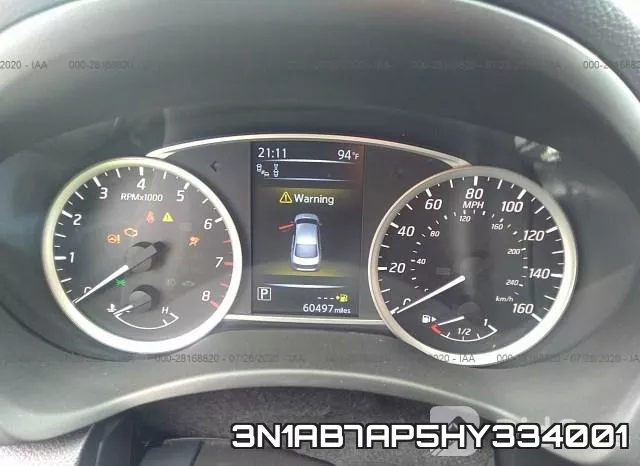3N1AB7AP5HY334001 фото 8