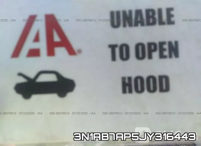 3N1AB7AP5JY316443 фото 2