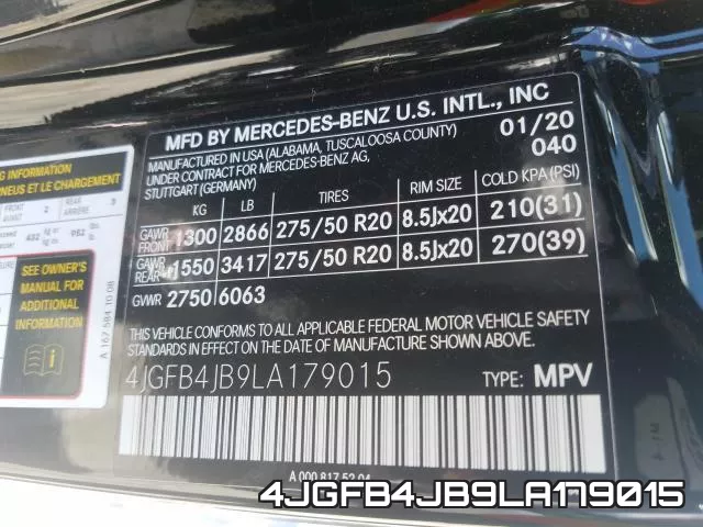 4JGFB4JB9LA179015 фото 2